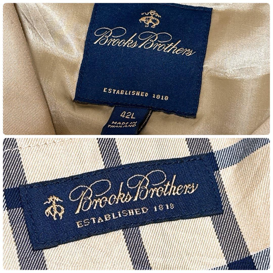 美品✨ ブルックスブラザーズ バルマカーンコート ロング ライナー カシミヤ混