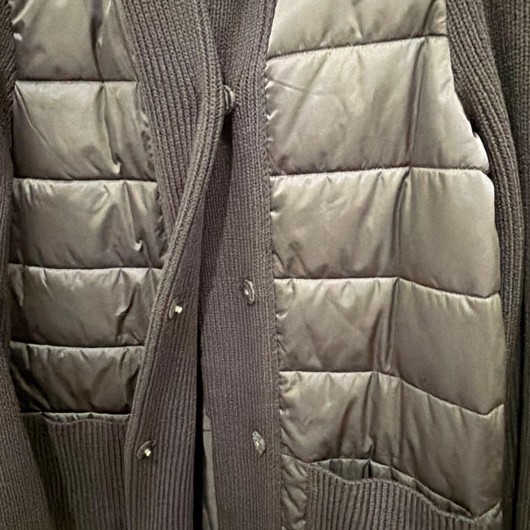 【新品】ヤマダヤ メトリーゼ 異素材フード付キルティングコート定価36000円