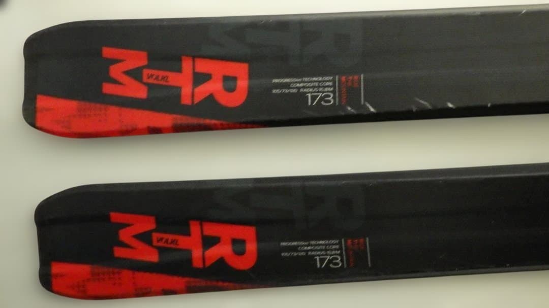 VOLKL RTM TIP ROCKER 173 スキー板 黒/赤 カーボン訳有