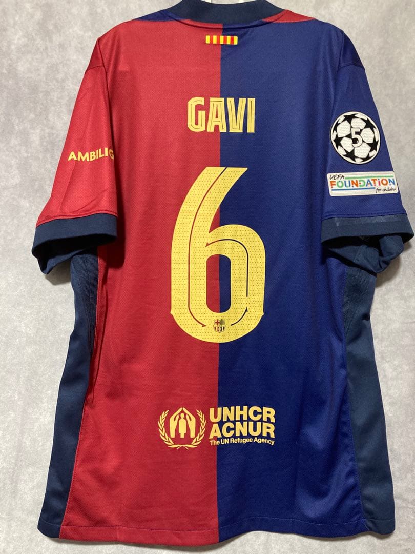 【正規品】ガビ　バルセロナ　24/25 ホームレプリカ