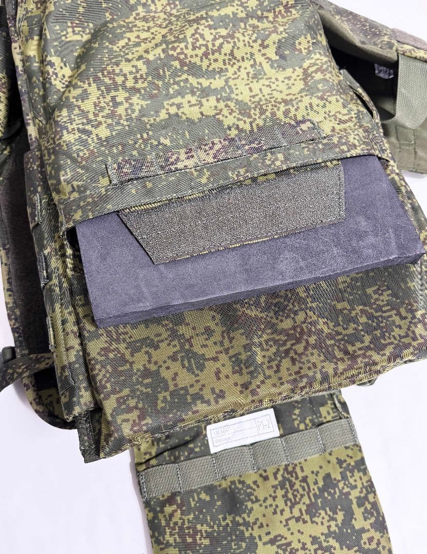 ロシア軍 6B45 新ロット ボディーアーマー フルセット 実物生地 レプリカ