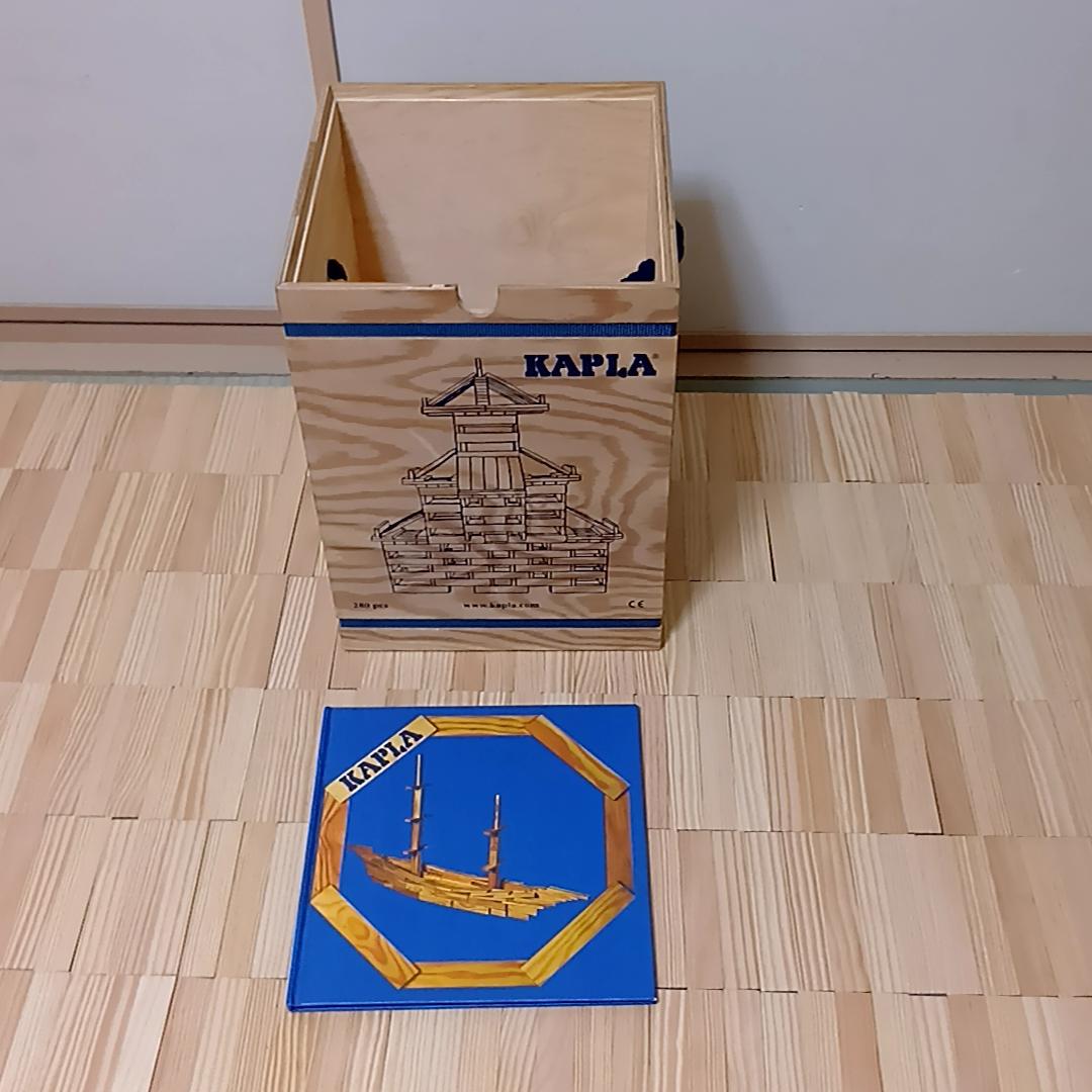 KAPLA 木製ブロック 積み木　280 （プラス　おまけ20ピース）