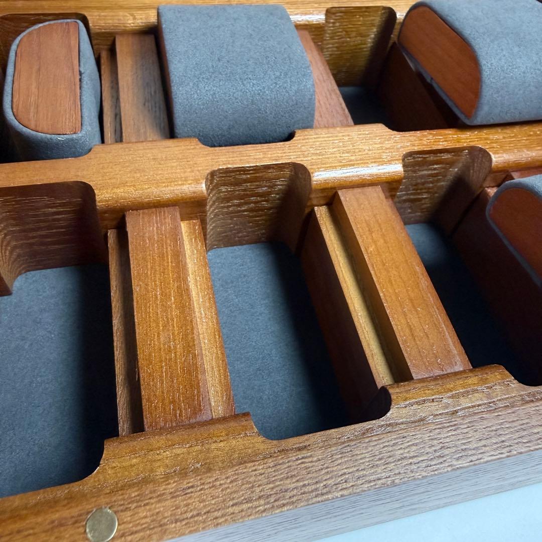 木製ウォッチケース 10本収納 高級 腕時計収納 マグネット式