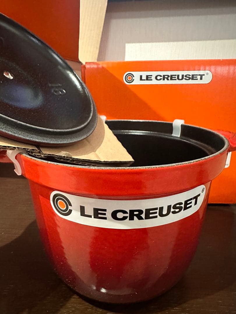 LE CREUSET　ル・クルーゼ ココットエブリィ18　チェリーレッド