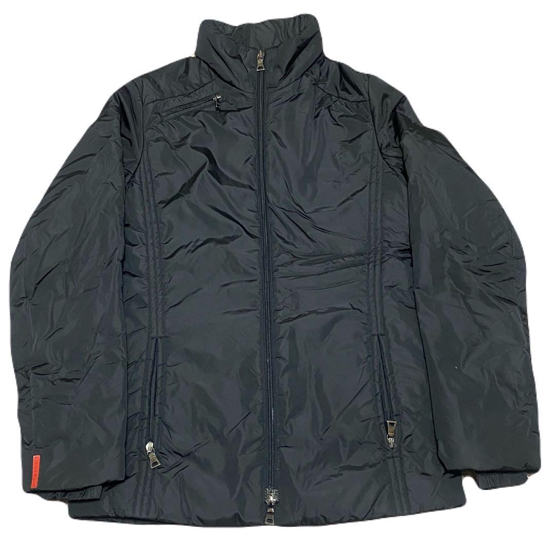 ジャケット・アウター PRADA SPORT nylon puff gimmick jacket