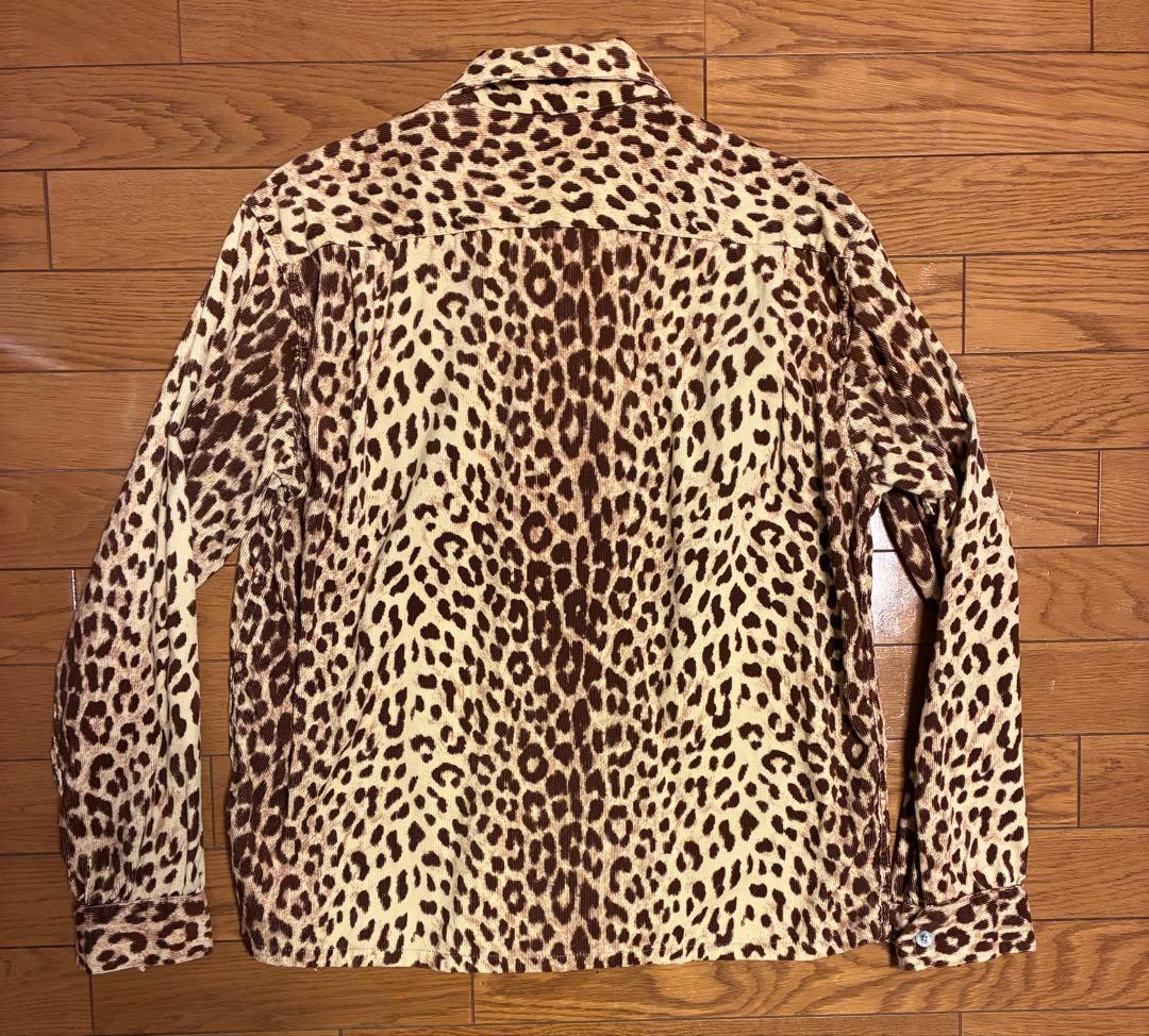 テンダーロイン レオパード コーデュロイ TENDERLOIN シャツ　M
