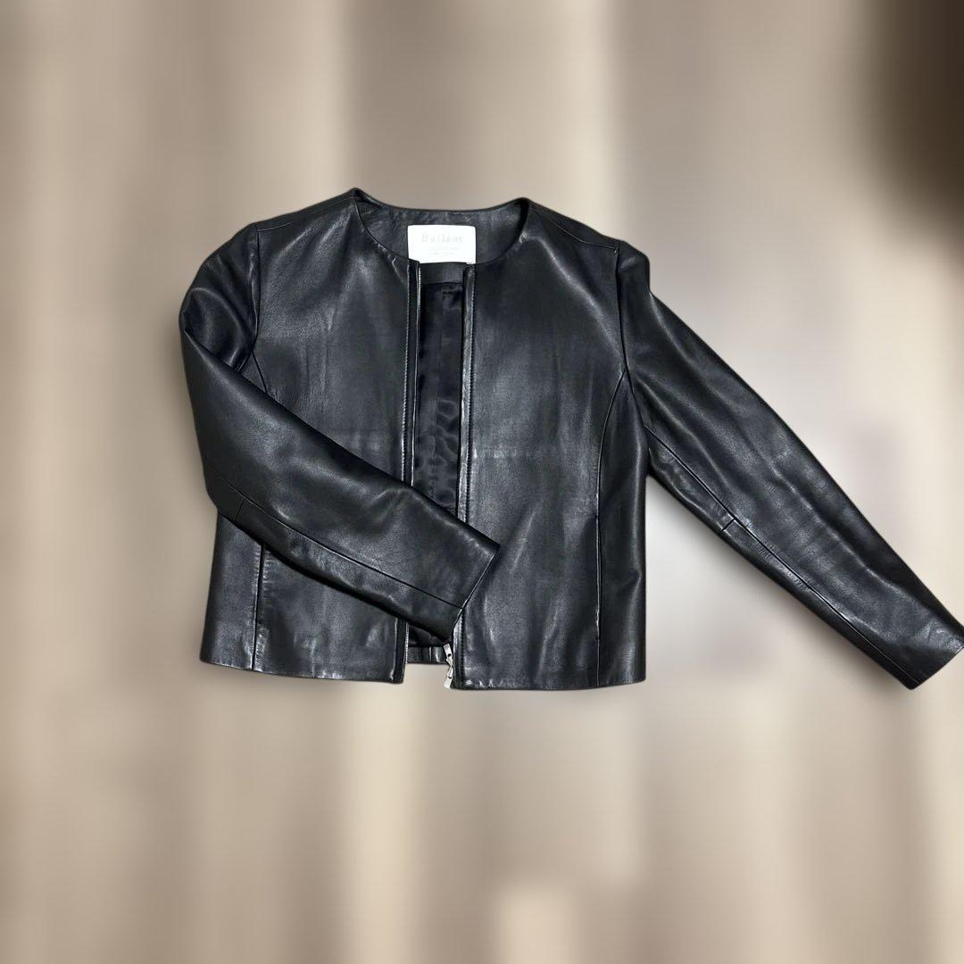 掲載明日正午まで！トゥモローランド Ballseyラムライダースレザージャケット