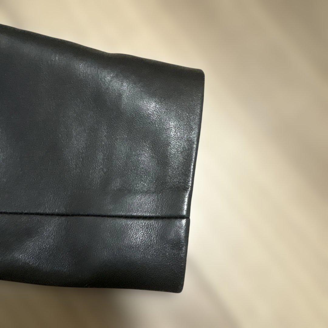 掲載明日正午まで！トゥモローランド Ballseyラムライダースレザージャケット