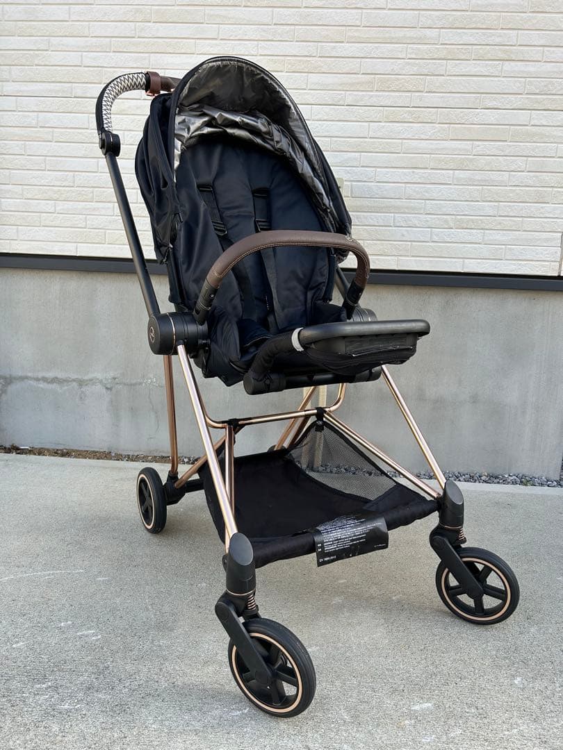 cybex Mios ベビーカー ブラック・ローズゴールド