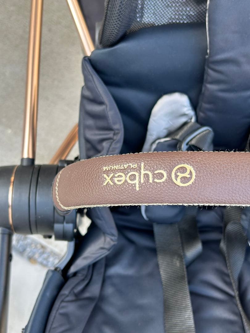 cybex Mios ベビーカー ブラック・ローズゴールド