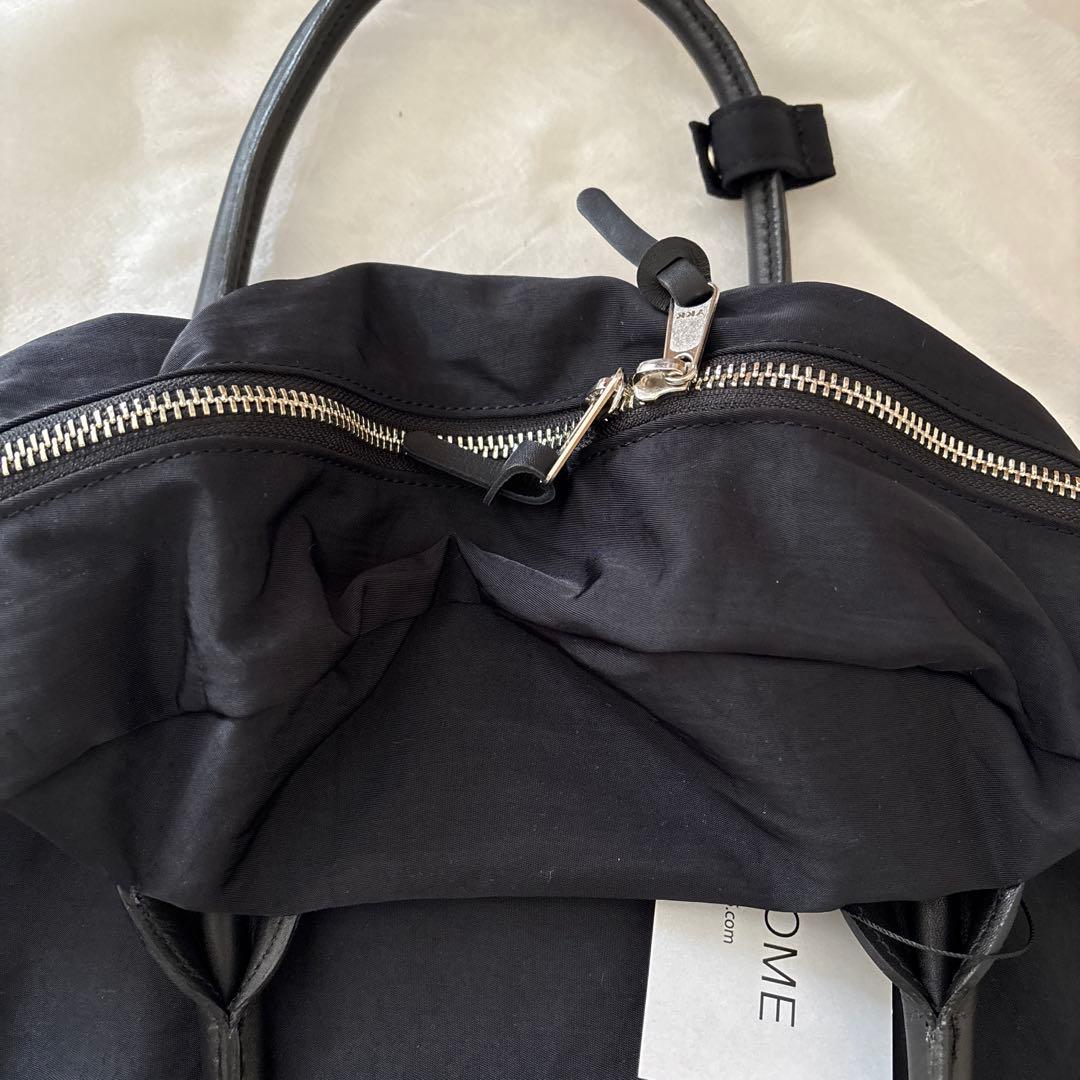 レザー持ち手の2WAYリュック　our