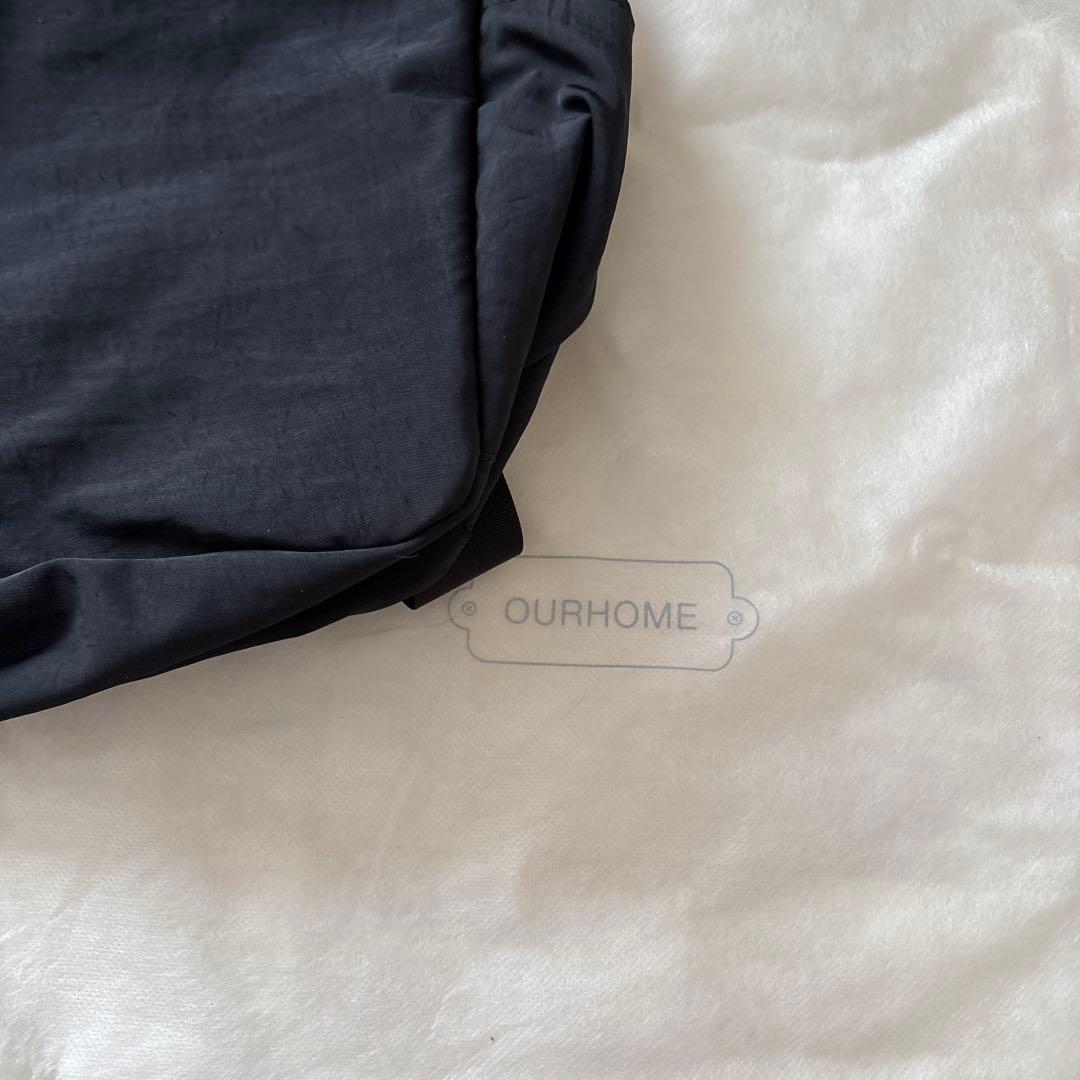 レザー持ち手の2WAYリュック　our