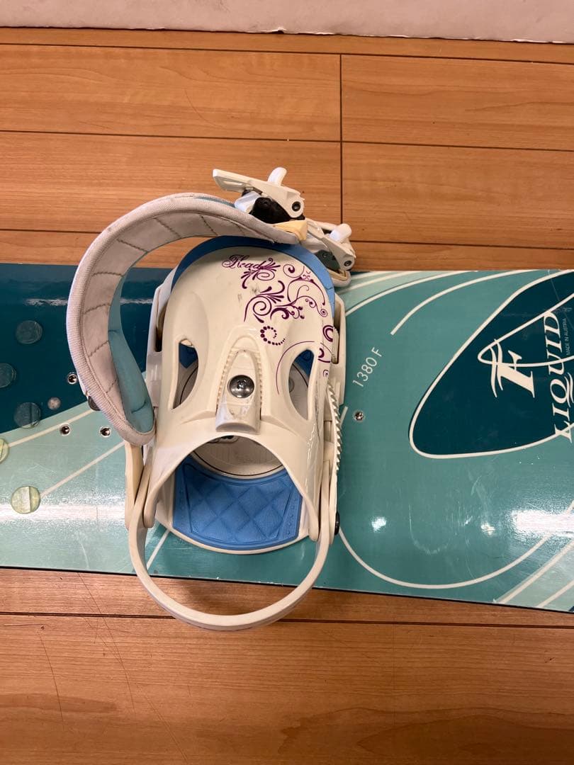 LIOUID スノーボード ビンディング ブーツセット　ケース付き　送料込み