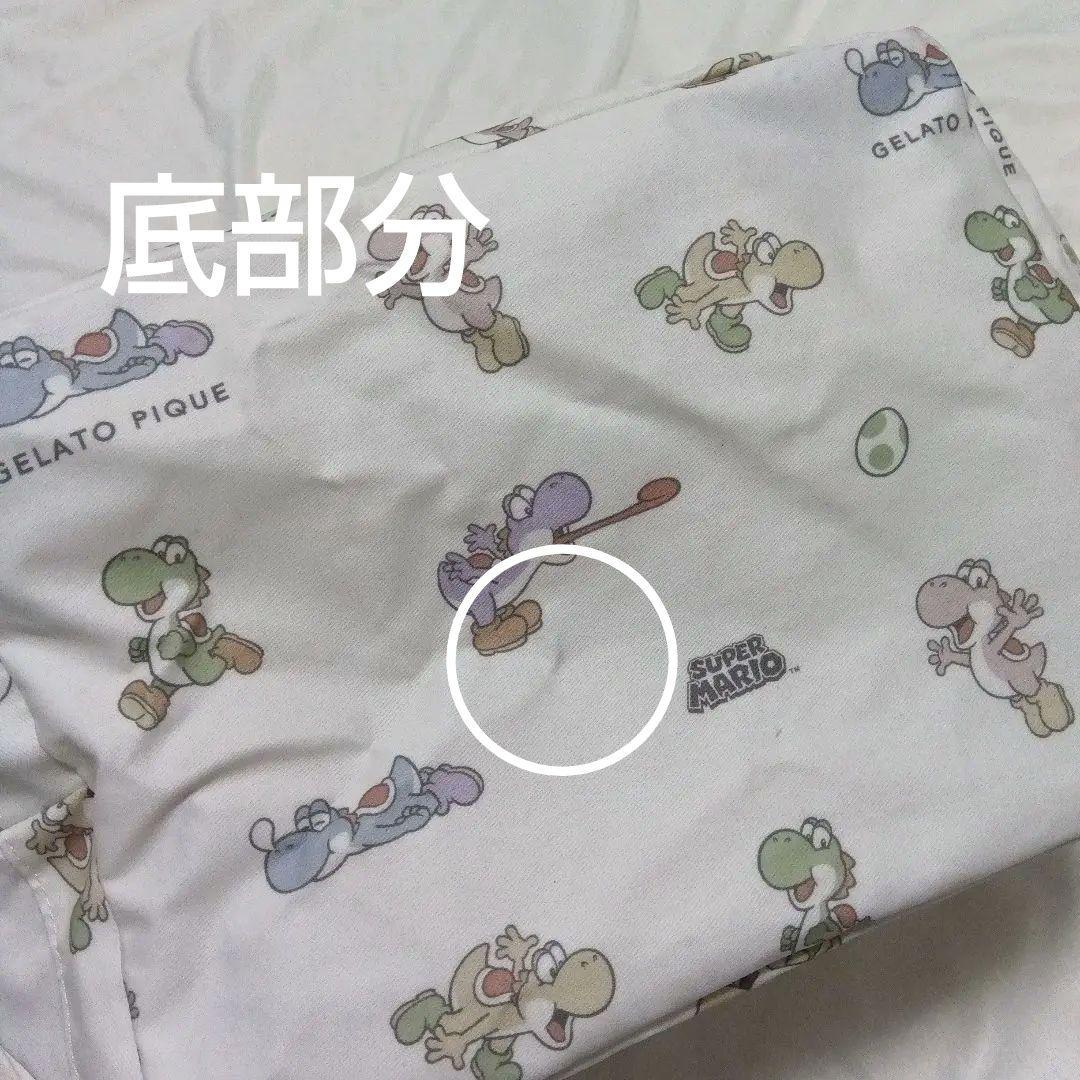 ジェラートピケ×スーパーマリオ ヨッシー柄マザーズバッグ