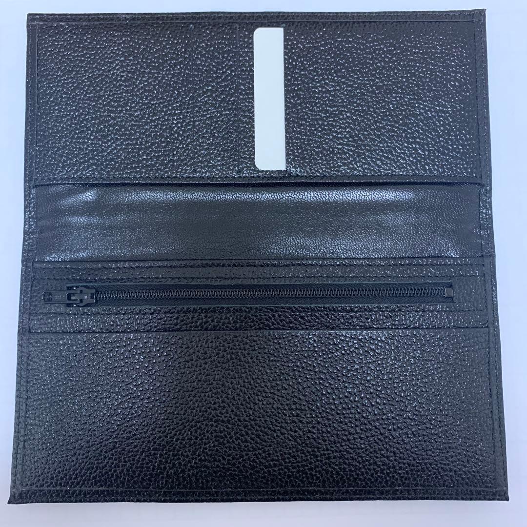 皇居　長財布　ブラック　新品　菊御紋