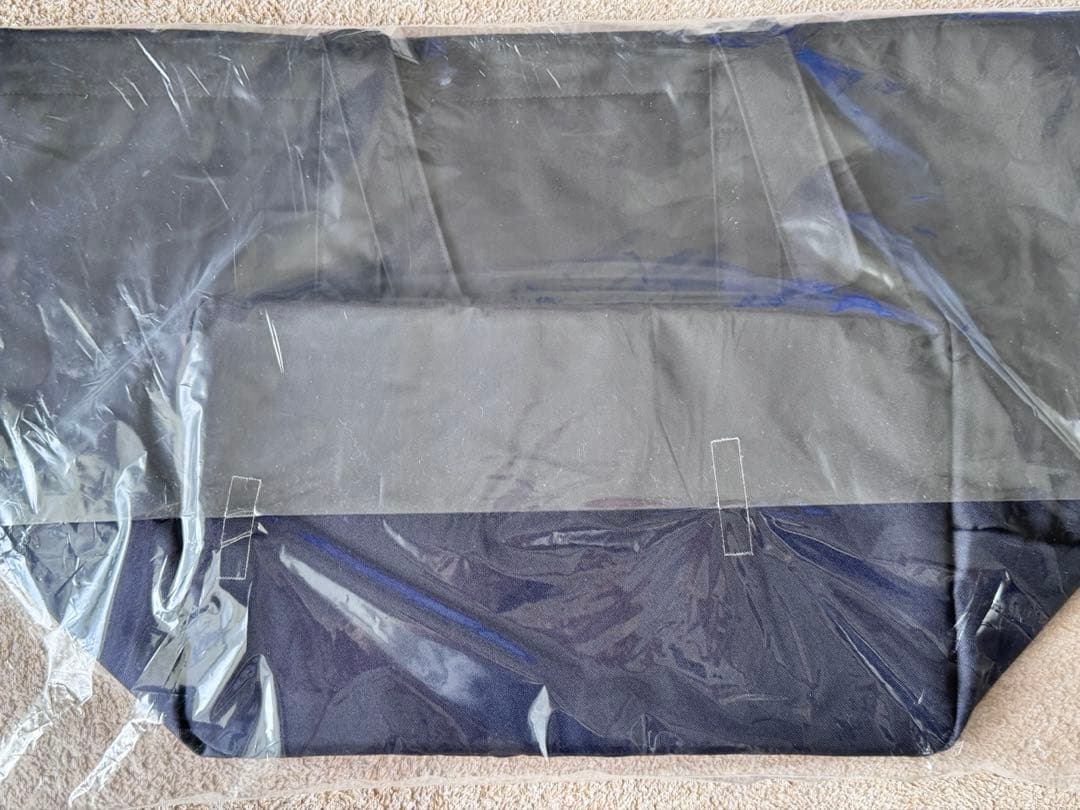 familiar バッグ　マザーズバッグ　青　ファミリアチェック　新品未使用