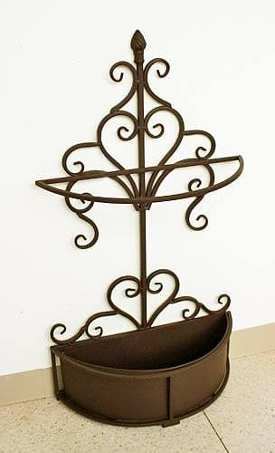 コーナー アンブレラスタンド 傘立て アイアン 半月型 CIE-45