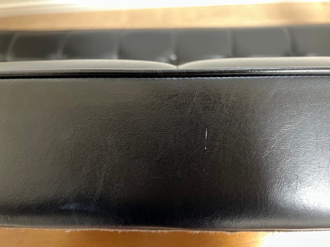 カリモク60　Kチェアー　2シーター　スタンダードブラック