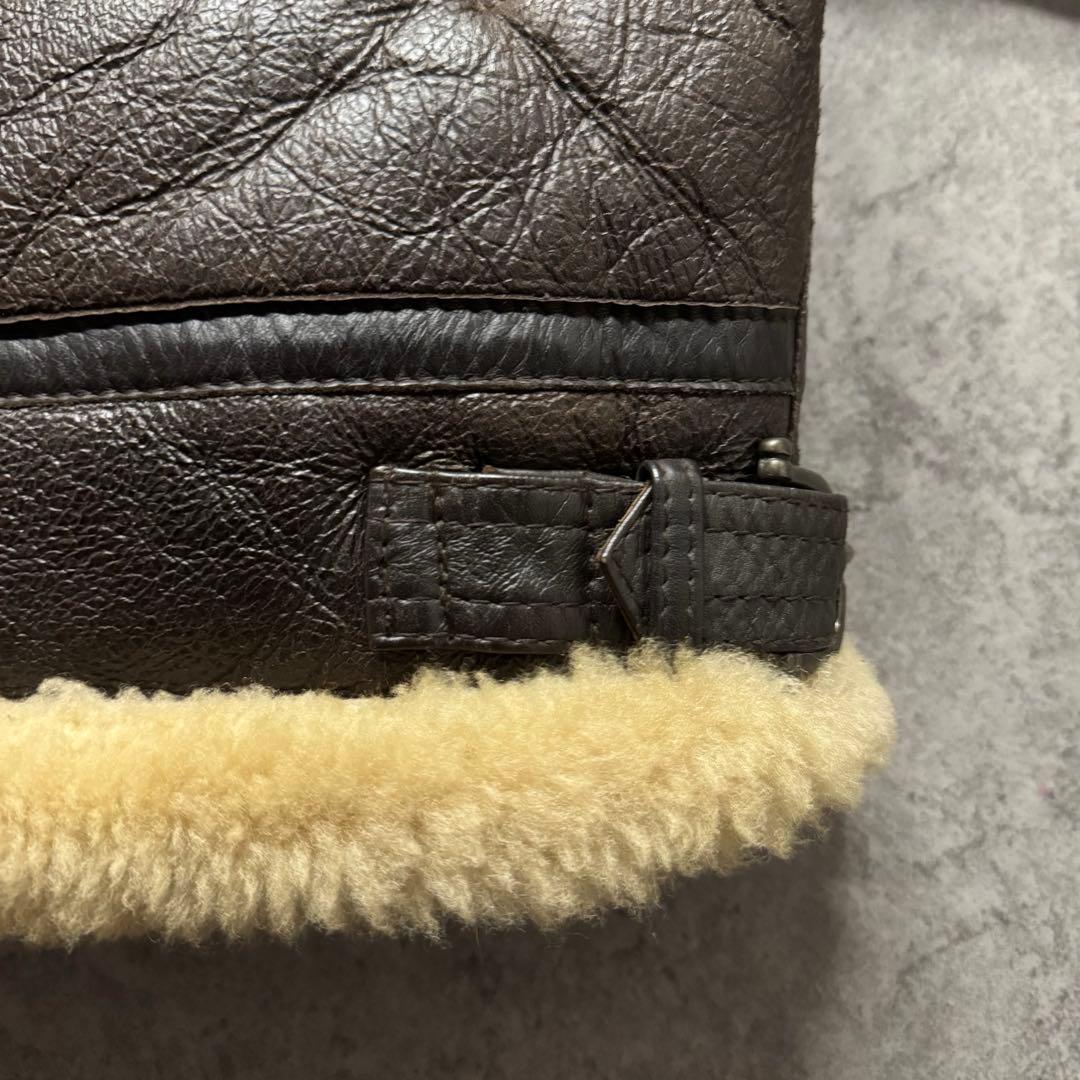 【90s vintage】フライトジャケット　B3 M ムートンジャケット　ボア