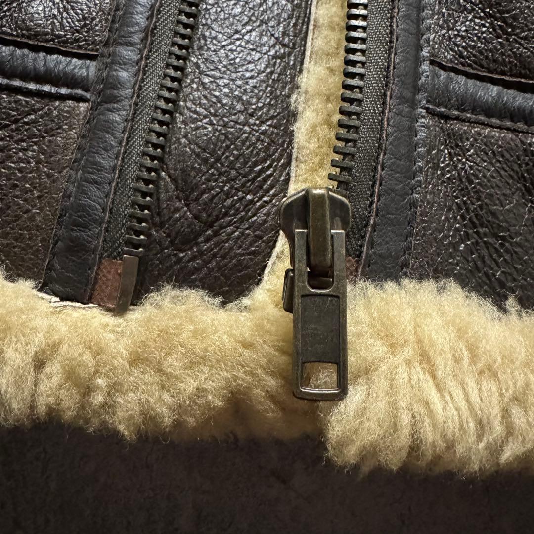 【90s vintage】フライトジャケット　B3 M ムートンジャケット　ボア