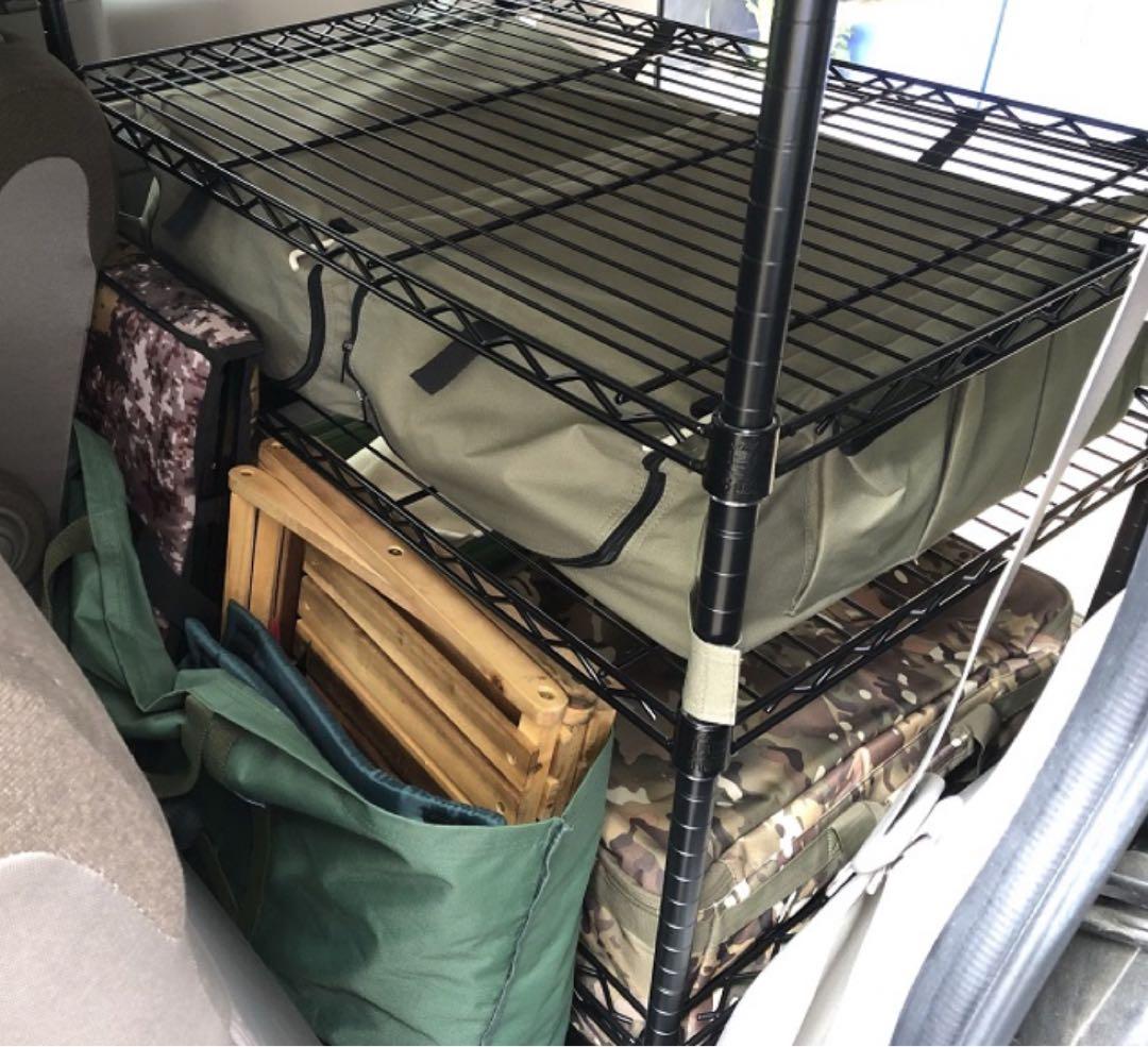 ホームエレクター　ブラック　ステップワゴン荷室ラック