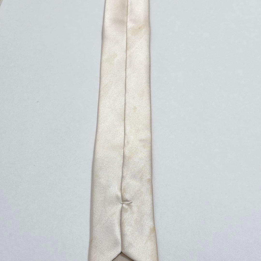 プラダ ネクタイ シルク チェンジタイ バイカラー ロゴレタッチ ネイビー