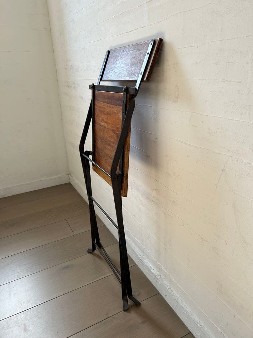 ヴィンテージ　折りたたみアイアンチェア　ガーデンチェア　雰囲気○ 1〜2脚あり