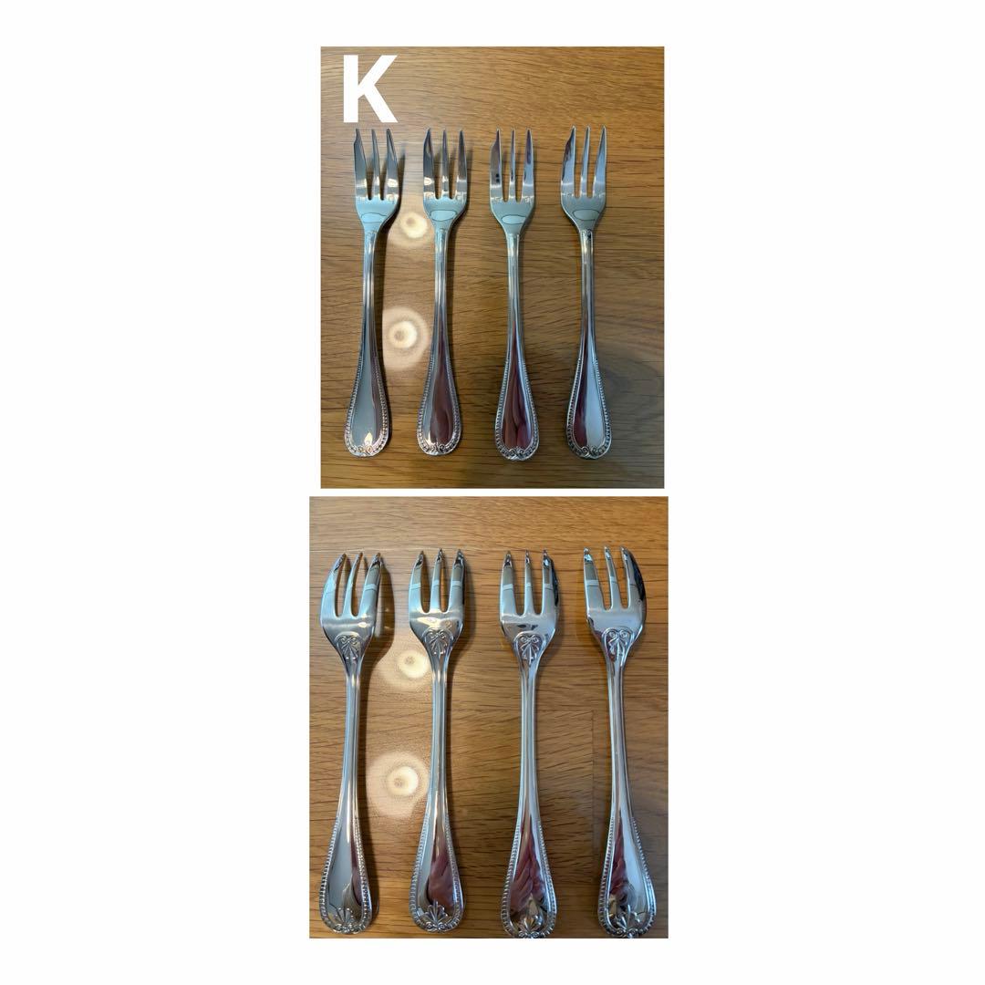 クリストフル　シルバーコーティング カトラリーセット 収納ケース付き