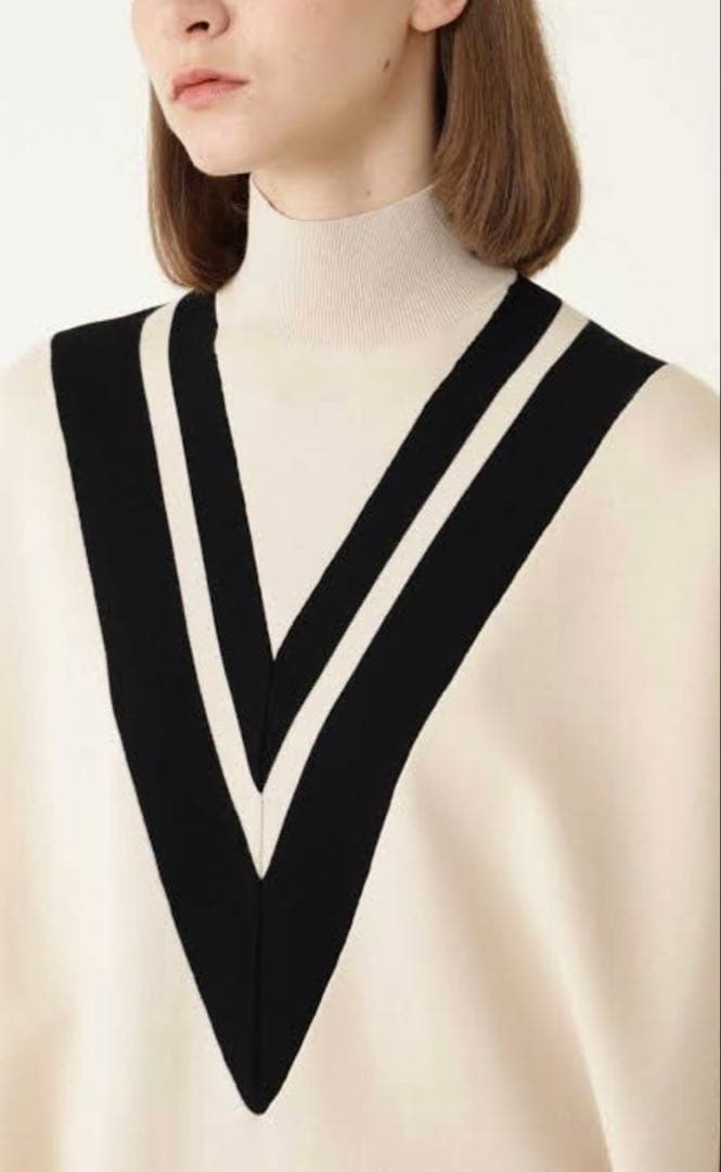 はな　完売品　ルフィル　ヴィスニットラインジレ　ベスト