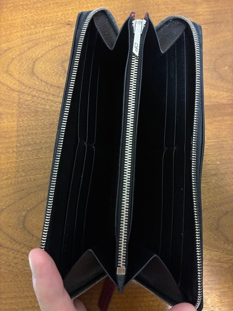 Camille Fournet 黒 レザー 長財布