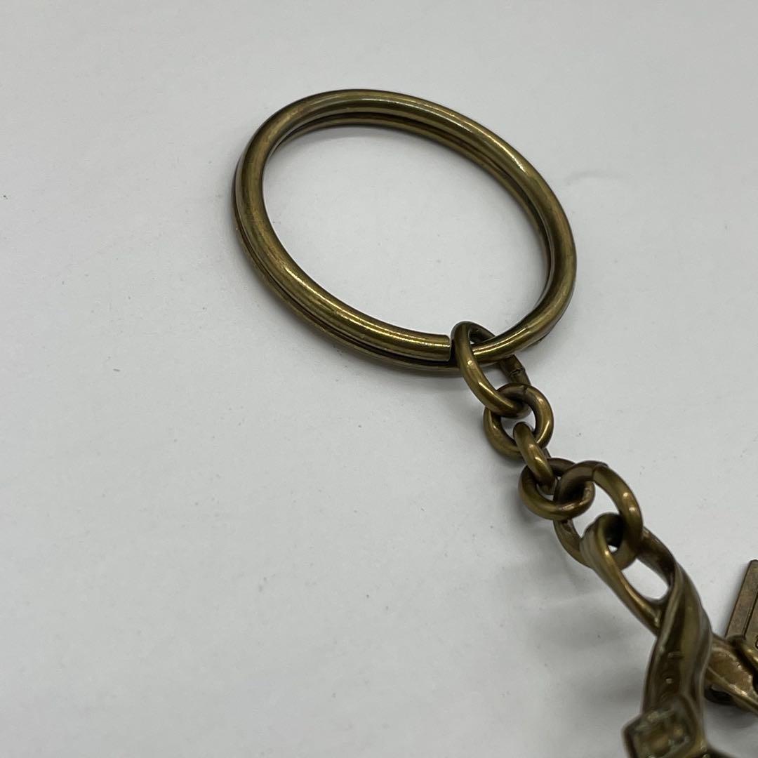オールドコーチ　キーホルダー　バケツバッグ 真鍮製　ゴールド色　希少レア