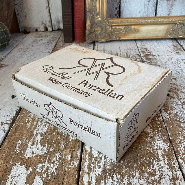 旧西ドイツ ヴィンテージ*ロイターポーセリン*ミニチュア ウォールルーム