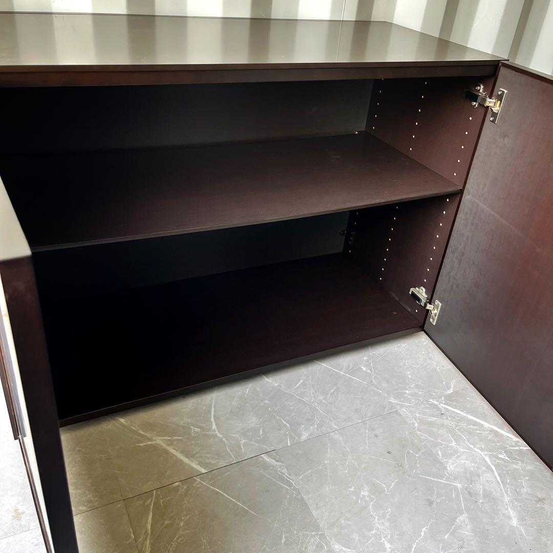 取付無料！アルフレックス コンポーザー 北欧モダン風ブラウンサイドボード✨