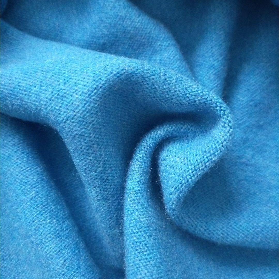 新品タグ付き　ダーマコレクション　カシミヤ100％　ドルマン　ニット　ブルー系