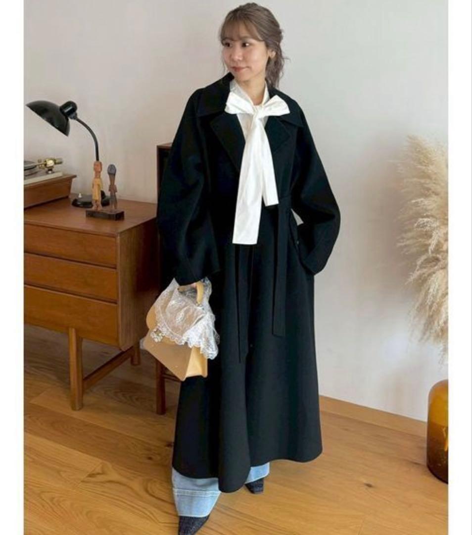 リリーブラウン　ステンカラーコート