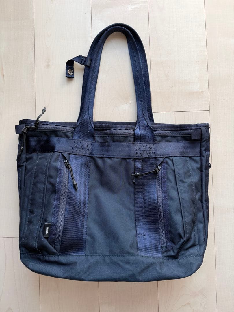 エースジーントートバッグ デュラムーブ A4 13.3インチPC16L ネイビー