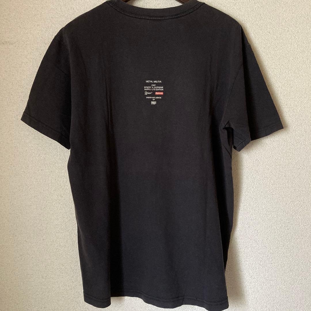 Supreme TOO BLACK TOO STRONGスカルプリント Tシャツ