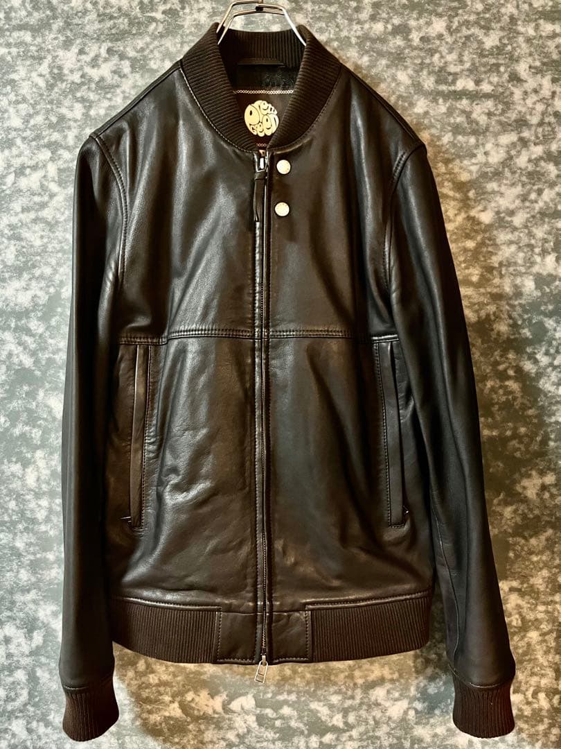 Pretty Green ブルゾンタイプ レザージャケット プリティグリーン