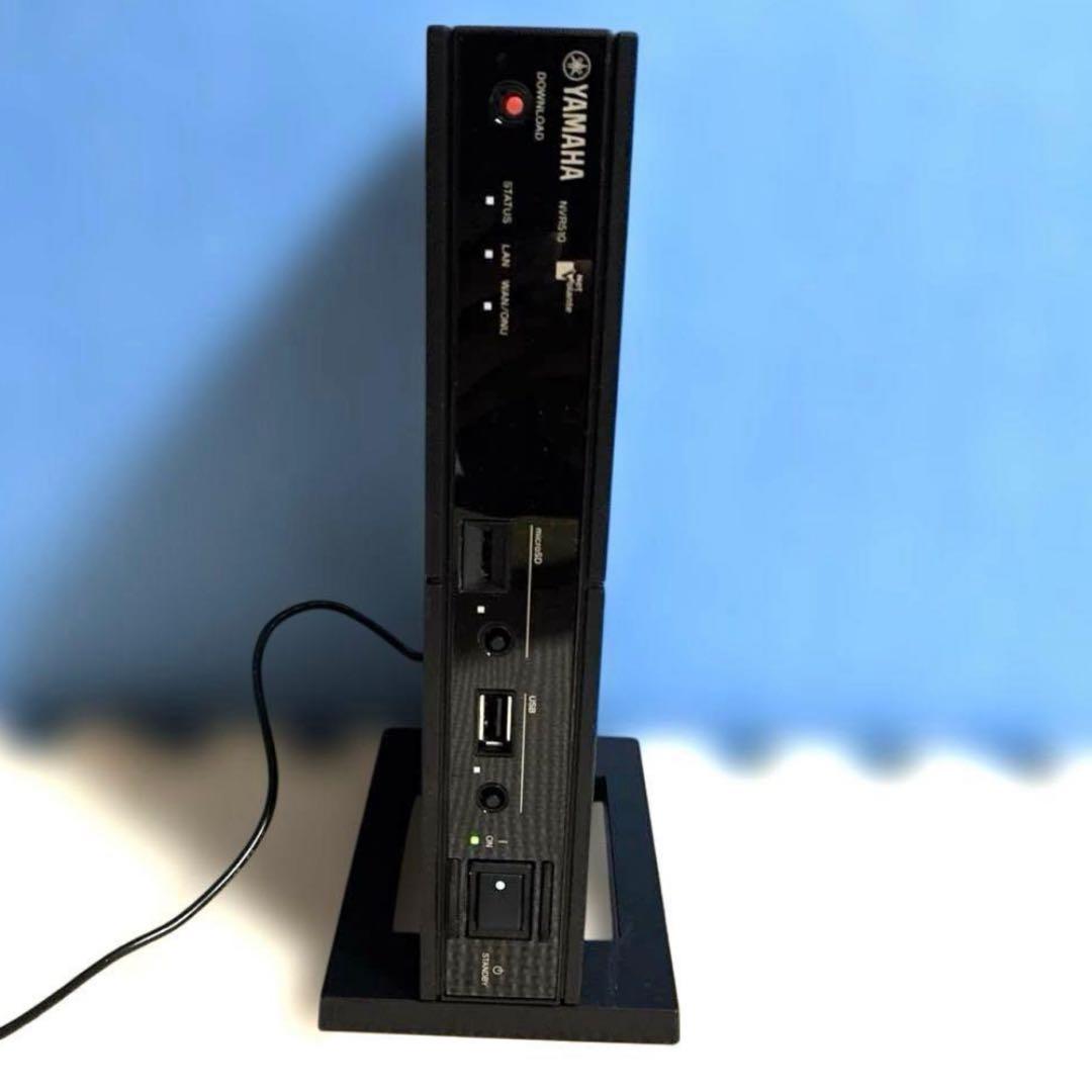 中古動作品YAMAHA NVR510 VPNルーター　スタンド付き2台同梱