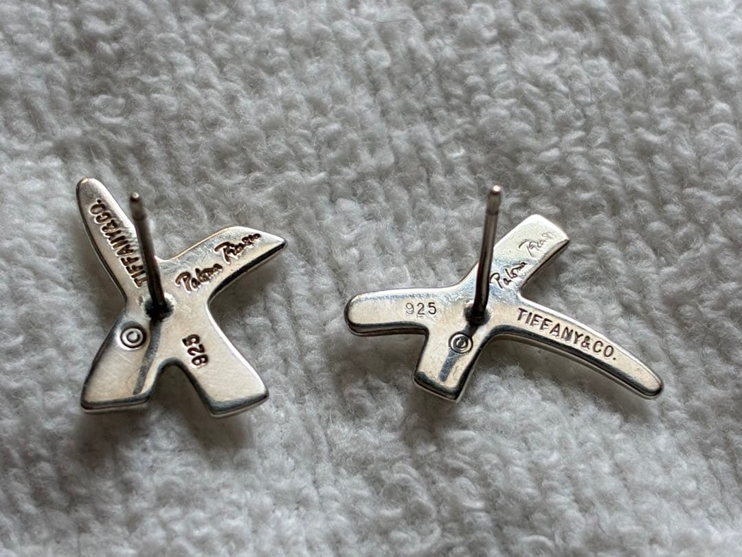 Tiffany & Co. クロスデザインピアス