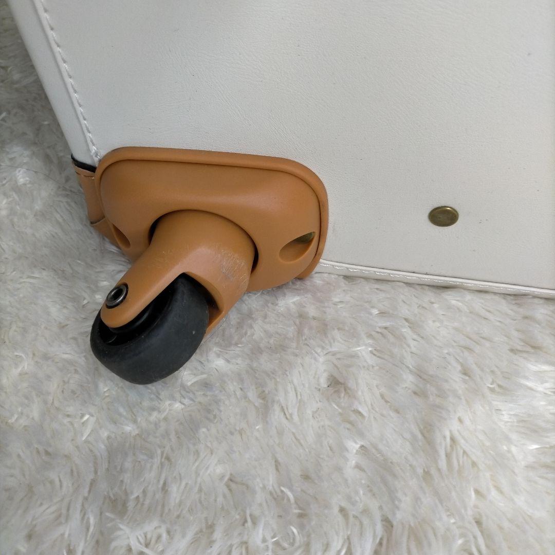 【美品】WORLD TRUNK スーツケース　ホワイト