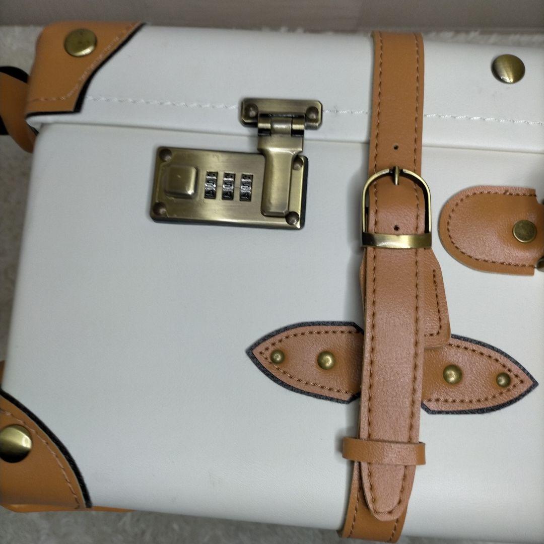 【美品】WORLD TRUNK スーツケース　ホワイト