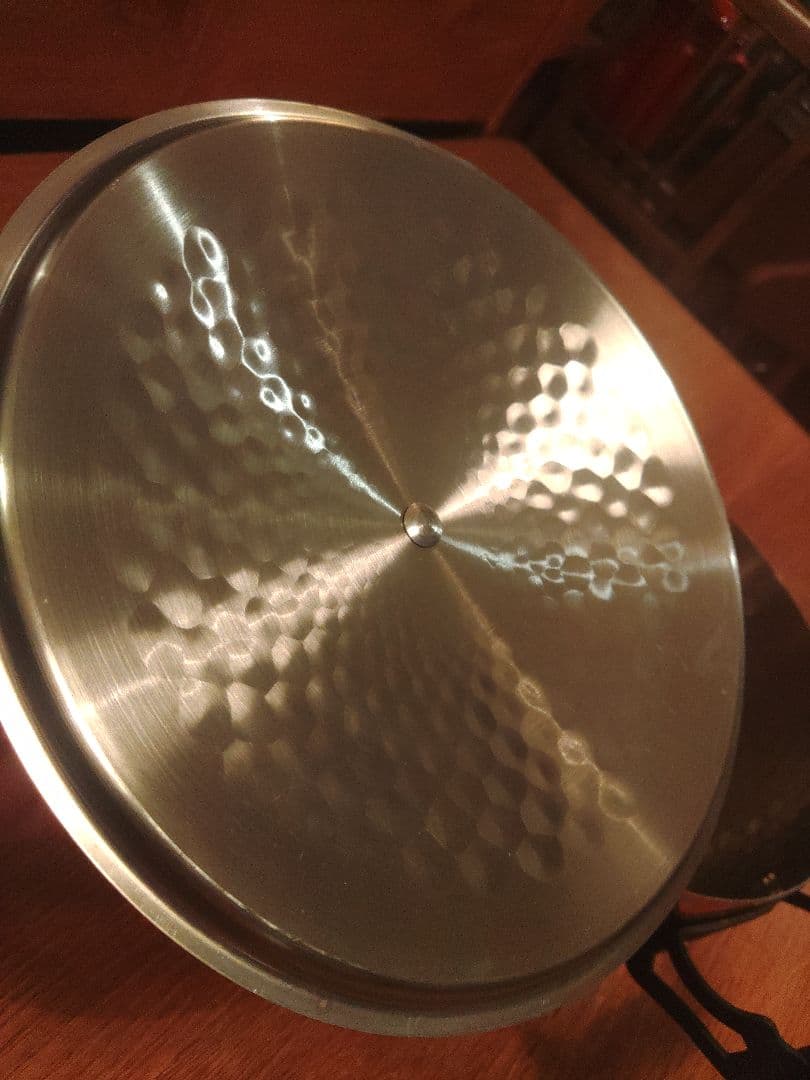 未使用　新光金属　copper100 銅製　ハンマード　両手鍋　希少　レア