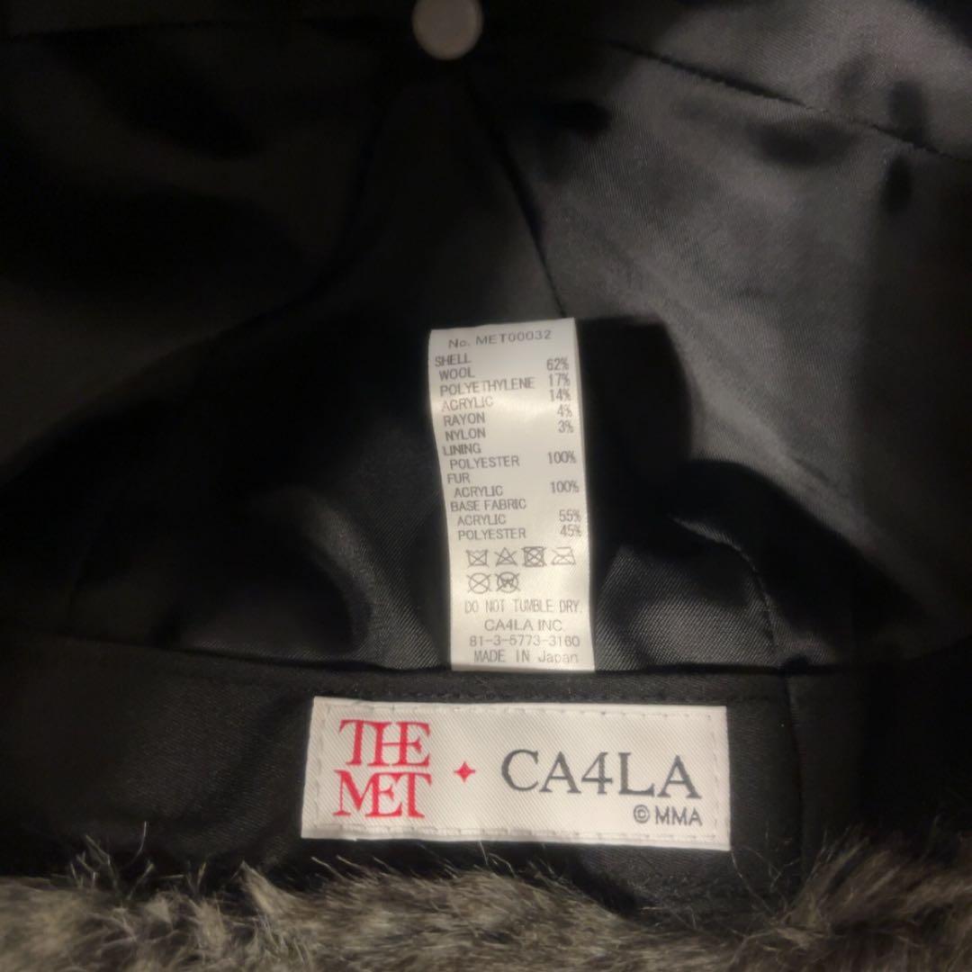 帽子 CA4LA THE MET CLASSIC LOGO EAR FLAP CAP