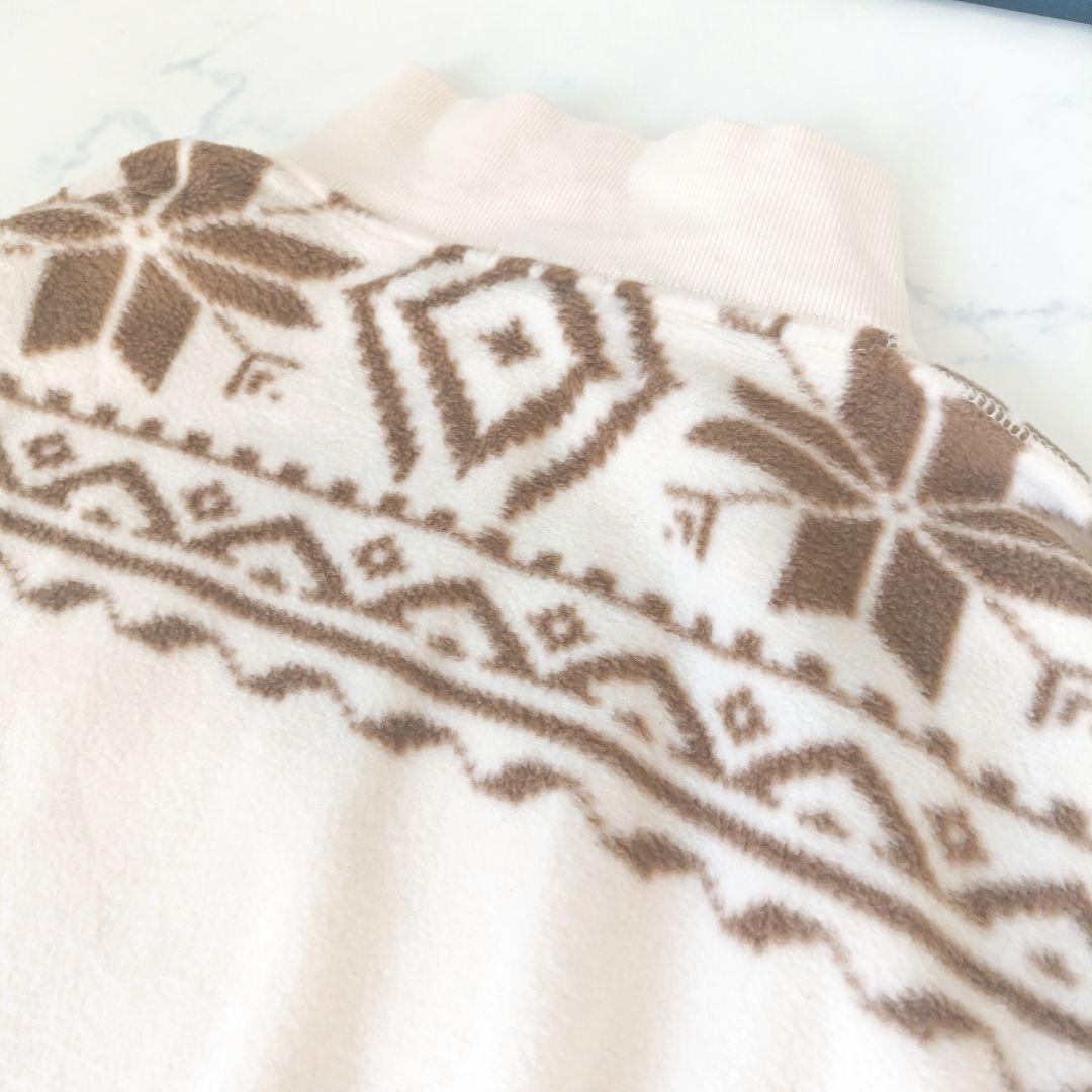 ポロラルフローレン❁フェアアイル柄 フリース ポニー刺繍 大きいサイズ 現行