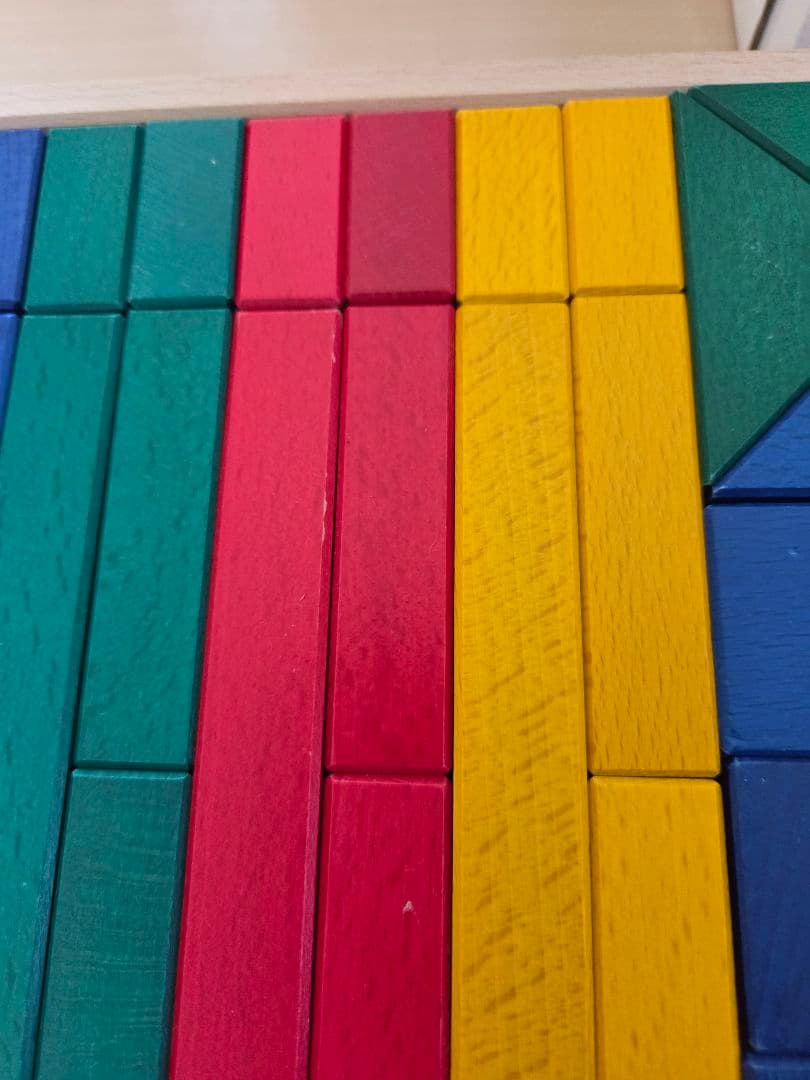 美品★伸芽会　教材つみき　お受験　知育　難1ピース欠け