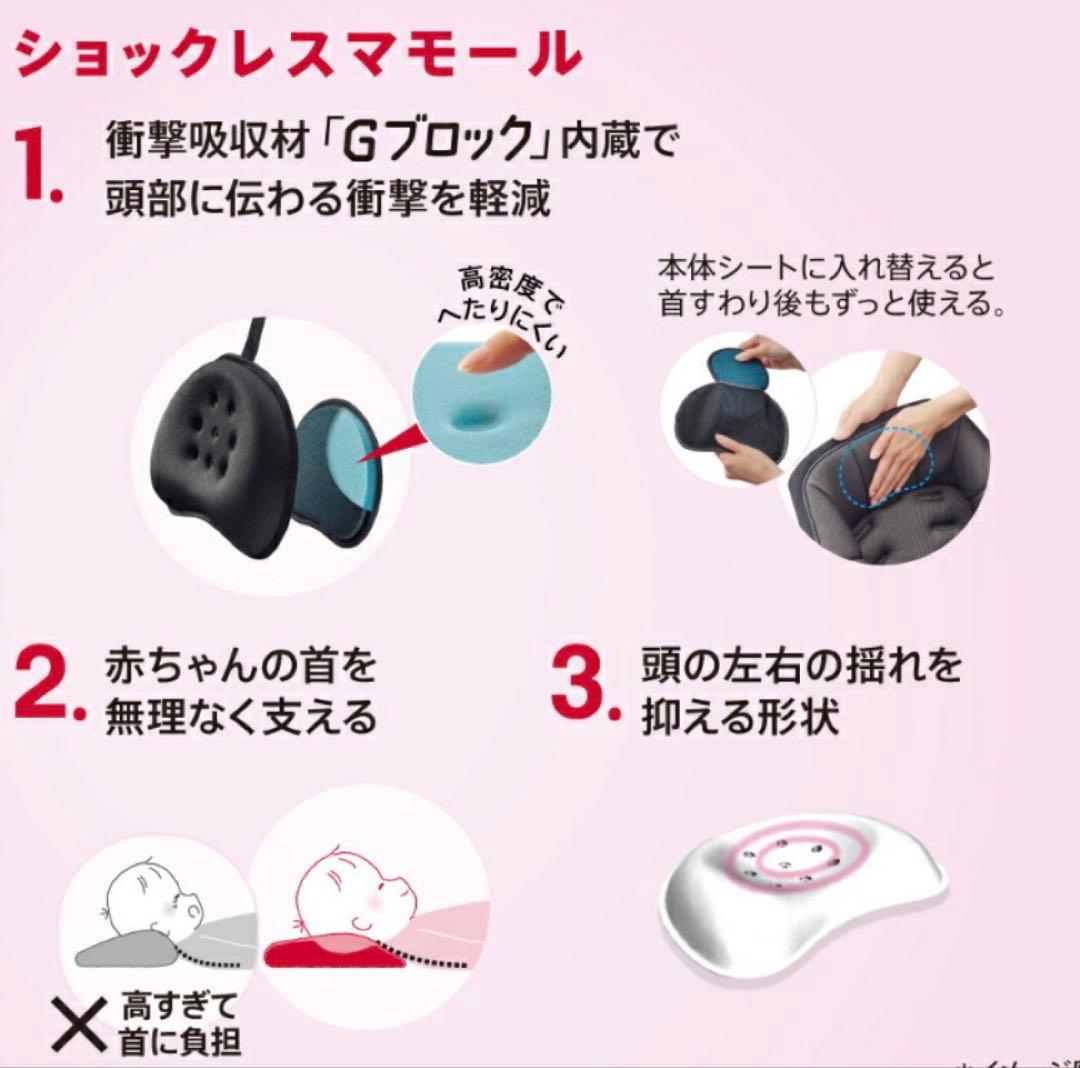 Aprica ベビーカー ラクーナ クッション フリー プラス