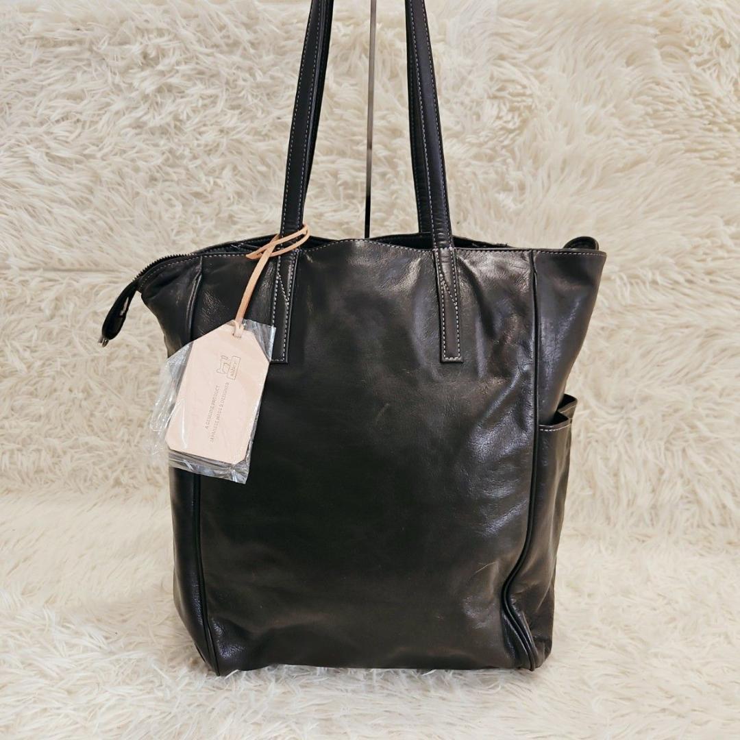 美品 aniary アニアリ トートバッグ 肩掛け 大容量 A4 黒 ブラック