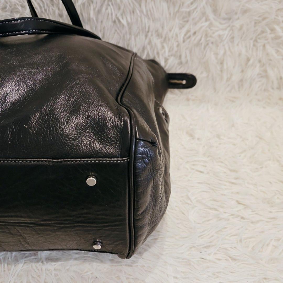 美品 aniary アニアリ トートバッグ 肩掛け 大容量 A4 黒 ブラック