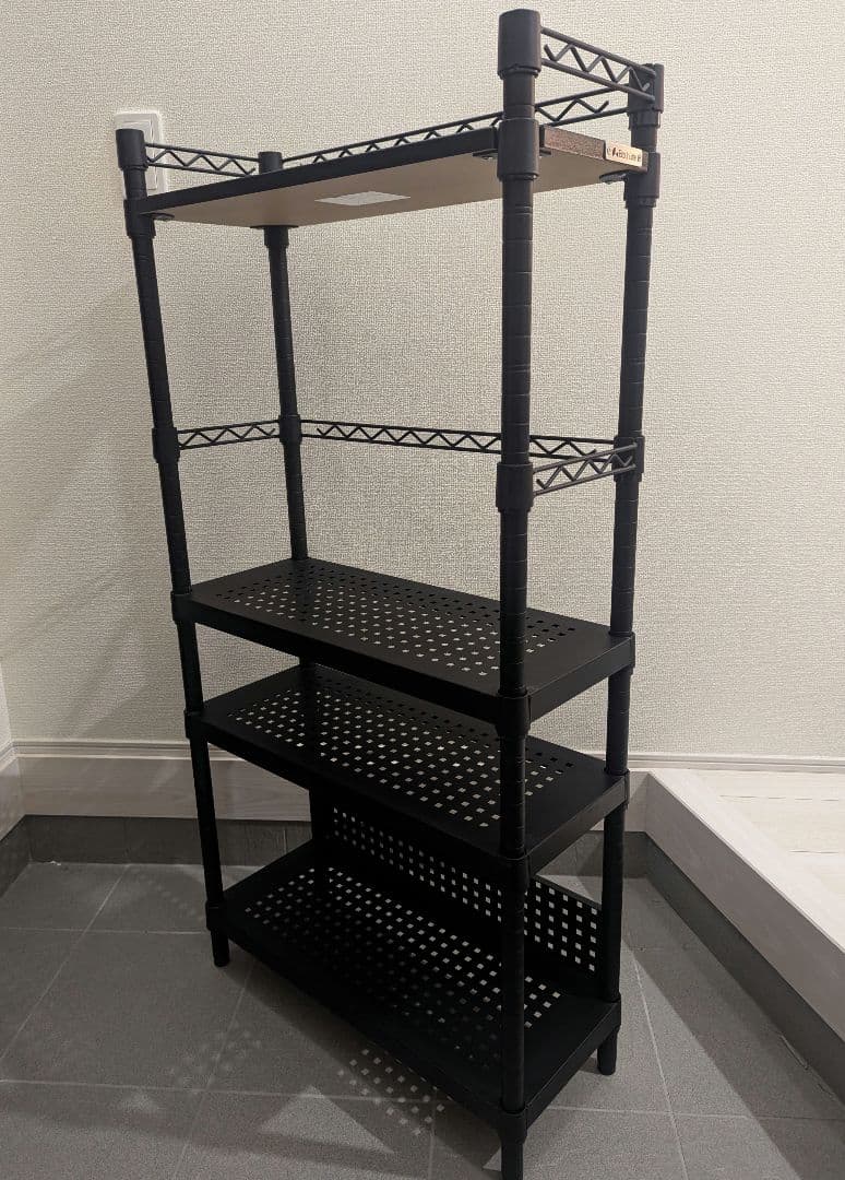 バウヒュッテ デスクサイドラック BHS-600SM-BK